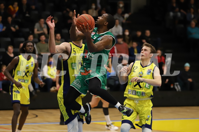 Basketball Superliga 2021/22, Grunddurchgang 15. Runde, UBSC Graz vs. Kapfenberg Bulls