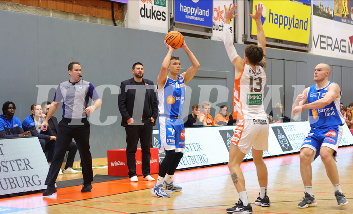 Basketball Superliga 2023/24, Grunddurchgang Spiel 11 Klosterneuburg Dukes vs. Oberwart Gunners


