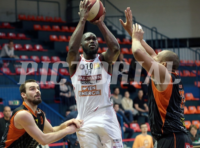 Basketball ABL 2015/16 Playoff Viertelfinale Spiel 2 BC Vienna vs Fürstenfeld Panthers
