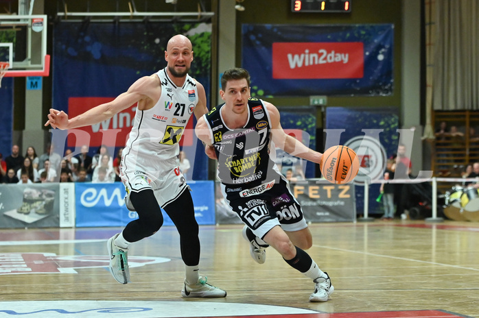 Basketball Superliga 2023/24, 8.Plazierungsrunde,
Flyers Wels vs. Gmunden Swans

