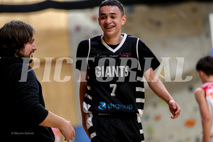05.04.2025 Österreichischer Basketballverband 2024/25, SLMU14, BC Vienna vs. Vienna Giants 