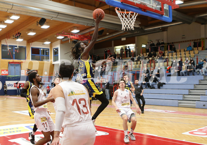 Basketball Superliaga 2021/22, Grunddurchgang 14.Runde Traiskirchen Lions vs. UBSC Graz