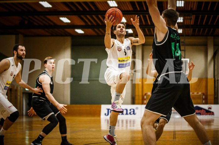 Basketball, Basketball Zweite Liga 2021/22, Grunddurchgang 1. Runde, Mattersburg Rocks, Deutsch Wagram Alligators, Jan NICOLI (6)