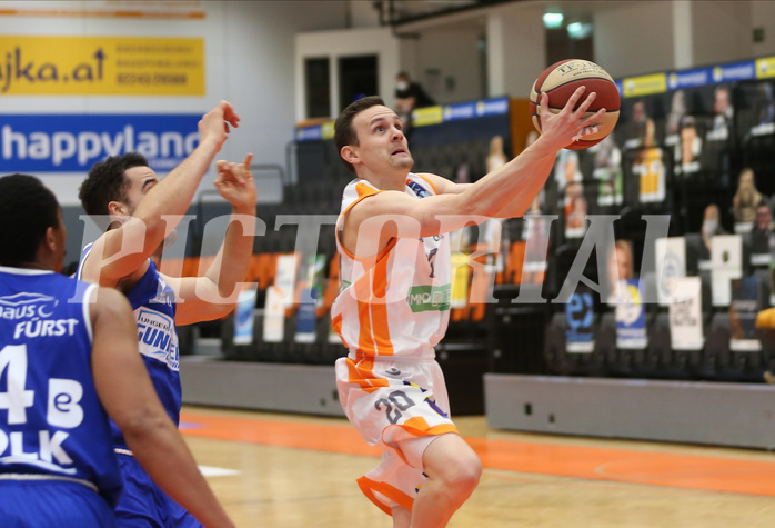 Basketball Superliga 2020/21, Grunddurchgang 17.Runde Klosterneuburg Dukes vs. Oberwart Gunners