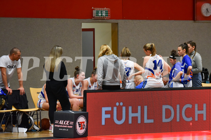 Win2Day Basketball, Damen Superliga 2022/23, Grunddurchgang 12. Runde, DBB LZ OÖ vs Basket Flames,