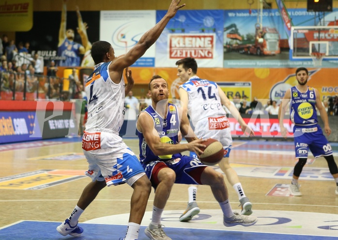 Basketball ABL 2017/18, Playoff Finale Spiel 2 Kapfenberg Bulls vs. Gmunden Swans