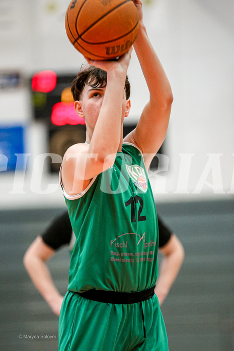 29.03.2025 Österreichischer Basketballverband 2024/25, SLMU16, Basket Dukes vs. KOS Celovec