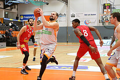 Basketball Superliga 2021/22, Grunddurchgang 9.Runde Klosterneuburg Dukes vs. Traiskirchen Lions