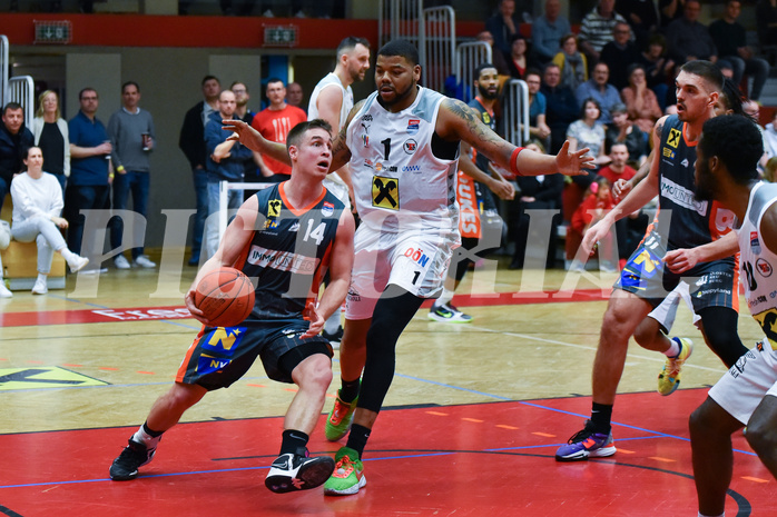 Win2Day Basketball Superliga 2022/23, 3. Plazierungsrunde, Flyers Wels vs. Klosterneuburg Dukes,
