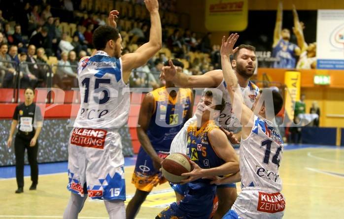 Basketball ABL 2017/18, Grunddurchgang 20.Runde Kapfenberg Bulls vs. Fürstenfeld Panthers