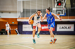 Basketball, Win2Day Basketball Damen Superliga 2023/24, Grunddurchgang 10.Runde, Vienna Timberwolves, DBB LZ OÖ, Antonia Dumancic (17)