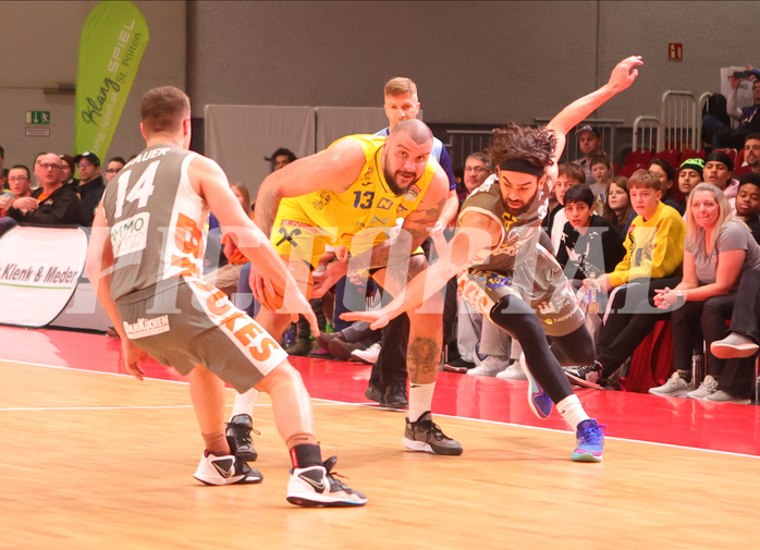 Basketball Superliga 2023/24, Grunddurchgang 21.Runde SKN St. Pölten vs. Klosterneuburg Dukes