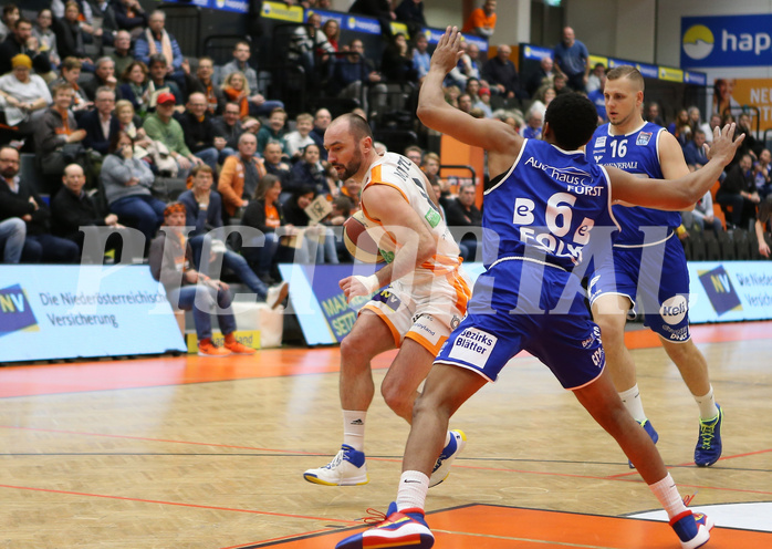 Basketball Superliga 2019/20, 2.Plazierungsrunde Klosterneuburg Dukes vs. Oberwart Gunners


