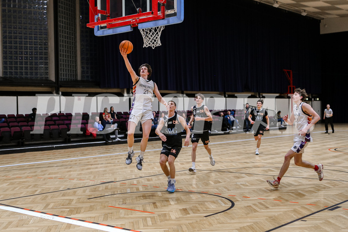 01.03.2025 Österreichischer Basketballverband 2024/25, SLMU19 Vienna United vs. Basket Dukes
