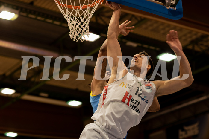 Basketball, Basketball Superliga 2022/23, Grunddurchgang Runde 18, Kapfenberg Bulls, SKN St. P