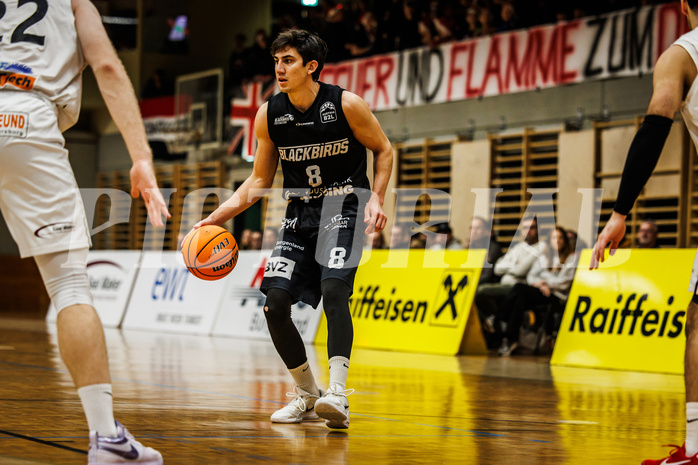 Basketball, Basketball Zweite Liga 2024/25, Grunddurchgang 13.Runde, Mattersburg Rocks, Güssing Blackbirds, #j8#