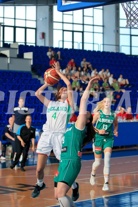 FIBA Europe EC U20 Women Division B Ireland vs Slovenia