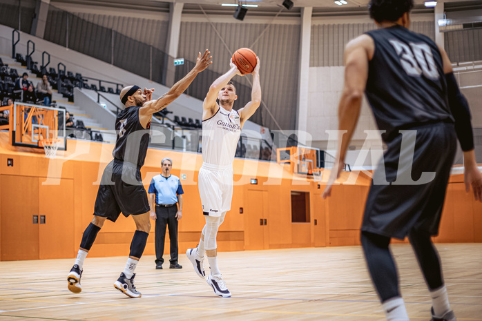 Basketball, Basketball Zweite Liga 2022/23, Grunddurchgang 16.Runde, Basket Flames, Wörthersee Piraten, Jernej Andolsek Heine (1)