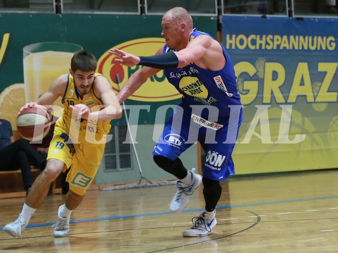 Basketball ABL 2016/17 Grunddurchgang 17.Runde UBSC Graz vs. Gmunden Swans


