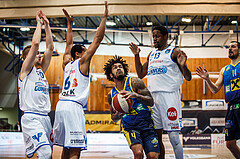 Basketball, Admiral Basketball Superliga 2019/20, Grunddurchgang 18.Runde, UNGER STEEL Gunners Oberwart, UBSC Graz, Anton Beard (4)
