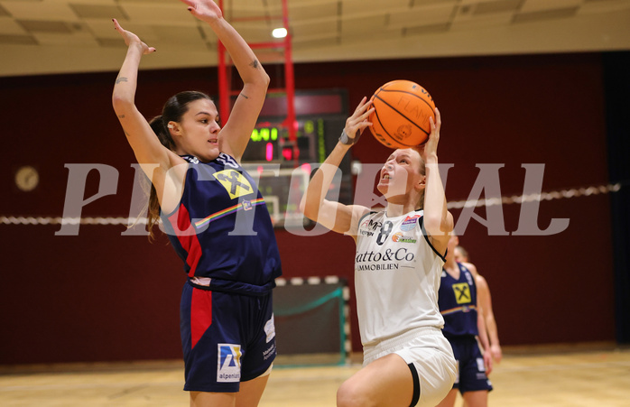 Basketball Damen Superliga 2023/24, Grunddurchgang 8.Runde Basket Flames vs. SKN St.Pölten


