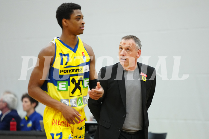 Win2day Basketball Superliga 2023/24,  Halbfinale Spiel 2, Graz vs. Klosterneuburg


