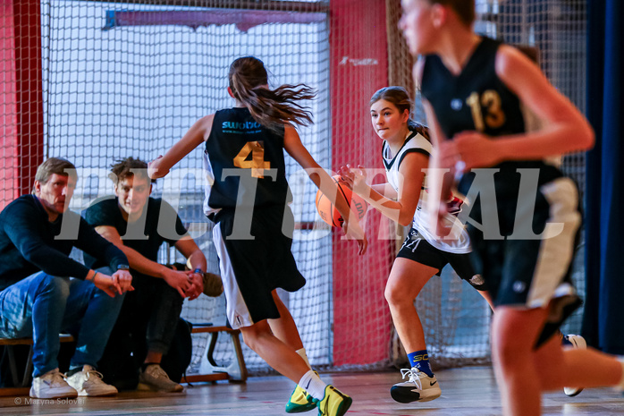 23.11.2024 Österreichischer Basketballverband 2024/25, SLWU14, Vienna United vs. VKL Vikings Swans

