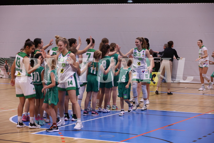 29.10.2023, Graz, Raiffeisen Sportpark, Basketball Damen Superliga 2023/24, Grunddurchgang, Runde 3, UBI Graz vs. Vienna Timberwolves