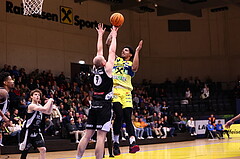 04.02.2024, Graz, Raiffeisen Sportpark Graz, Basketball Superliga 2023/24, Grunddurchgang, Runde 20, UBSC Raiffeisen Graz - OCS Capital Bulls 