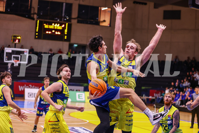 18.10.2024, Graz, Raiffeisen Sportpark Graz, Basketball Superliga 2024/25, Grunddurchgang, Runde 4, UBSC Raiffeisen Graz - BK IMMOunited Dukes