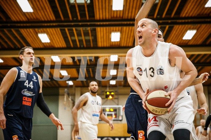 Basketball, Basketball Zweite Liga, Playoff: Viertelfinale 1. Spiel, Mattersburg Rocks, BBC Nord Dragonz, Corey HALLETT (13)