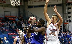 Basketball ABL 2015/16 Grunddurchgang 34.Runde BC Vienna vs. Oberwart Gunners