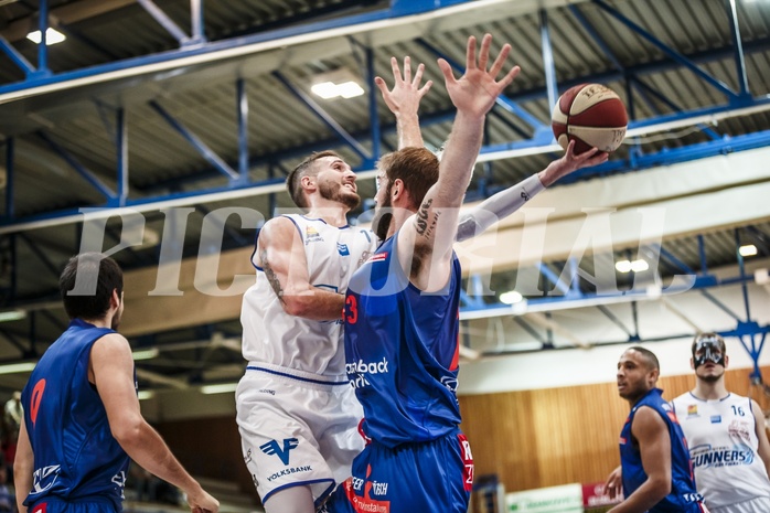 Basketball, ABL 2018/19, Grunddurchgang 7.Runde, Oberwart Gunners, Kapfenberg Bulls, Hayden Thomas Lescault (11)