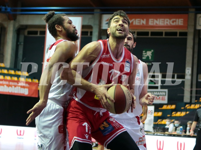 Basketball Superliga 2020/21,  Grunddurchgang 13.Runde, BC Vienna vs. Traiskirchen Lions