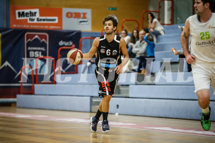 Basketball, Basketball Zweite Liga, Grunddurchgang 17.Runde, Basket Flames, Mattersburg Rocks, Jan NICOLI (6)