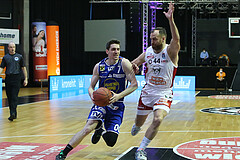 Basketball Superliga 2021/22, Grunddurchgang 18.Runde BC Vienna vs. Gmunden Swans


