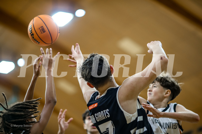 12.01.2025 Österreichischer Basketballverband 2024/25, SLMU14, SU Döbling vs Vienna Giants
