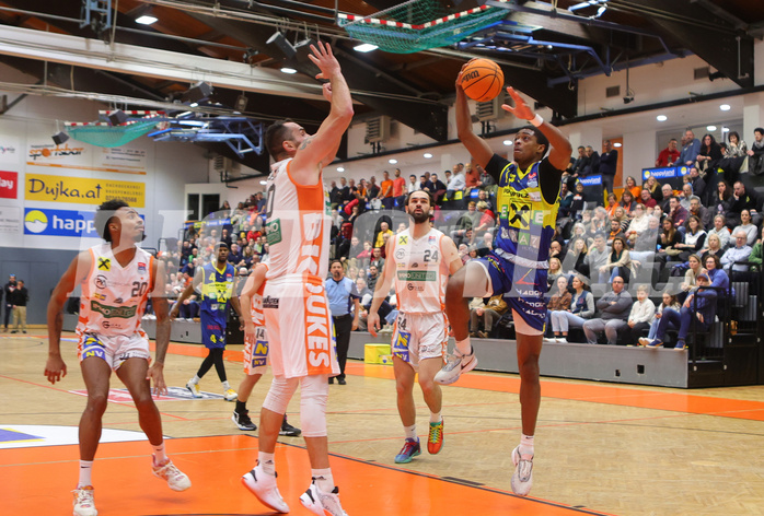Basketball Superliga 2023/24, Grunddurchgang 16.Runde Klosterneuburg Dukes vs. UBSC Graz


