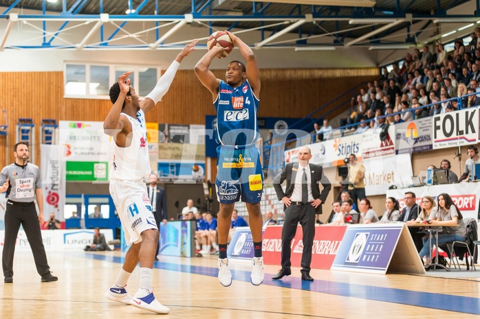 Basketball, CUP 2017 , Finale, Oberwart Gunners, Kapfenberg Bulls, Kareem Jamar (4)