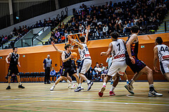 Basketball, Basketball Zweite Liga 2024/25, Grunddurchgang 3.Runde, Vienna Timberwolves, Vienna United, Marius Witzmann (11)