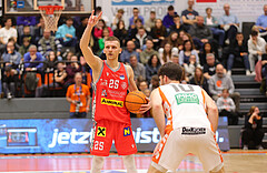 Basketball Superliga 2023/24, Grunddurchgang 22.Runde Klosterneuburg Dukes vs. Traiskirchen Lions