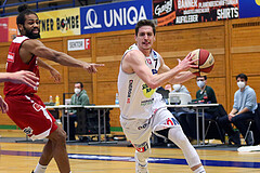 Basketball Superliga 2020/21, Grunddurchgang 18.Runde Gmunden Swans vs. BC Vienna