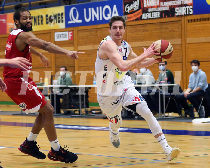 Basketball Superliga 2020/21, Grunddurchgang 18.Runde Gmunden Swans vs. BC Vienna