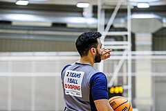 Basketball, Basketball Zweite Liga 2024/25, Grunddurchgang 21.Runde, Vienna Timberwolves, Kufstein Towers, SR Ömer Sarioglu