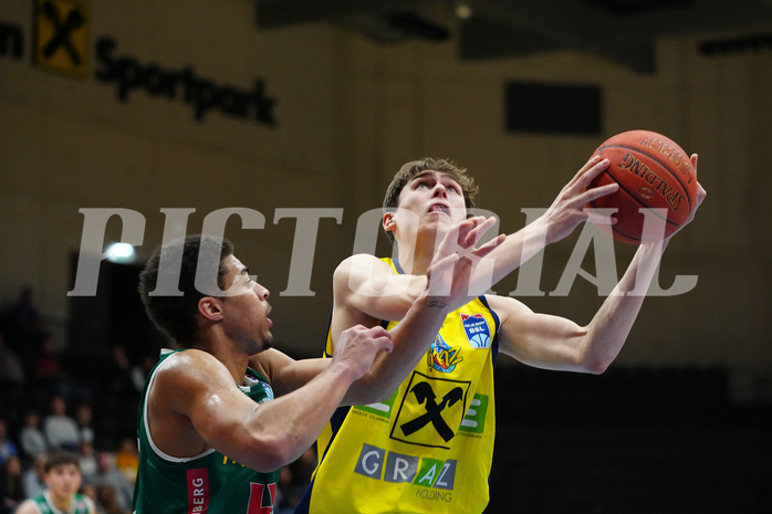 Basketball Superliga 2021/22, 10. Platzierungsrunde, UBSC Graz vs. Kapfenberg


