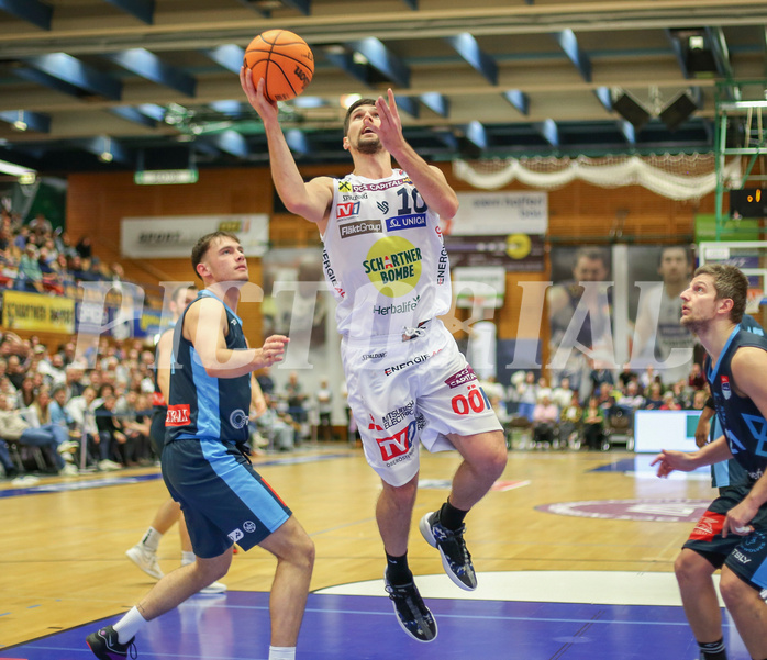 Basketball Superliga 2023/24, Grunddurchgang 16.Runde Gmunden Swans vs. Vienna Timberwolves


