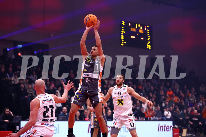 19.01.2025, Graz, Raiffeisen Sportpark, Basketball Austria Cup 2025, Final Four, Finale, Flyer Wels vs. Klosterneuburg Dukes,  