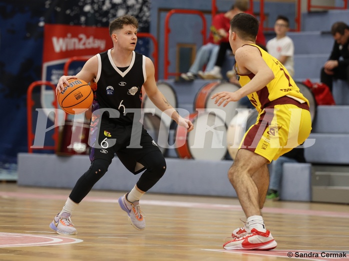 Basketball Zweite Liga 2024/25, Grunddurchgang 16.Runde Traiskirchen Lions NextGen vs. Vienna United