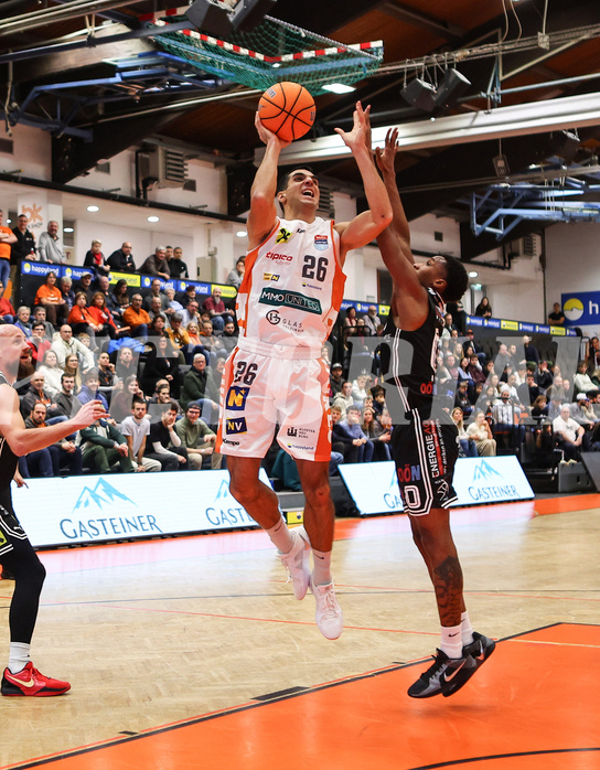 Basketball Superliga 2024/25, Grunddurchgang 11.Runde Klosterneuburg Dukes vs. Flyers Wels


