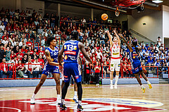 Basketball, Win2Day Superliga 2024/25, Playoffs, Halbfinale Spiel 2, Traiskirchen Lions, Oberwart Gunners, Benedikt Güttl (7)